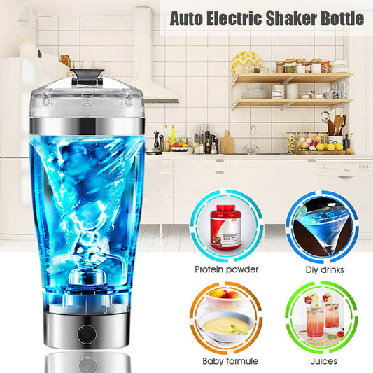 Electric Protein Shake Stirring USB Shake Bottle Milk Coffee Blender Kettle Sports and Fitness Charging Electric Shaker Cup