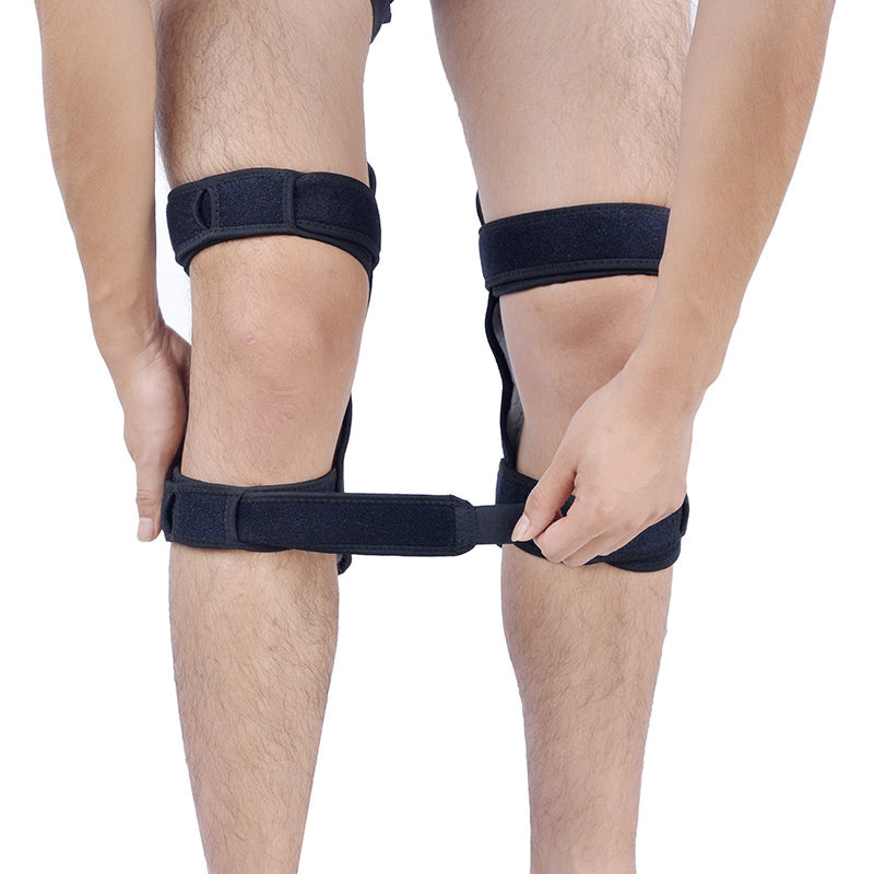 High Quality Knee Brace Spring Patella Booster Support for Squat Sports Knee Stabilizer