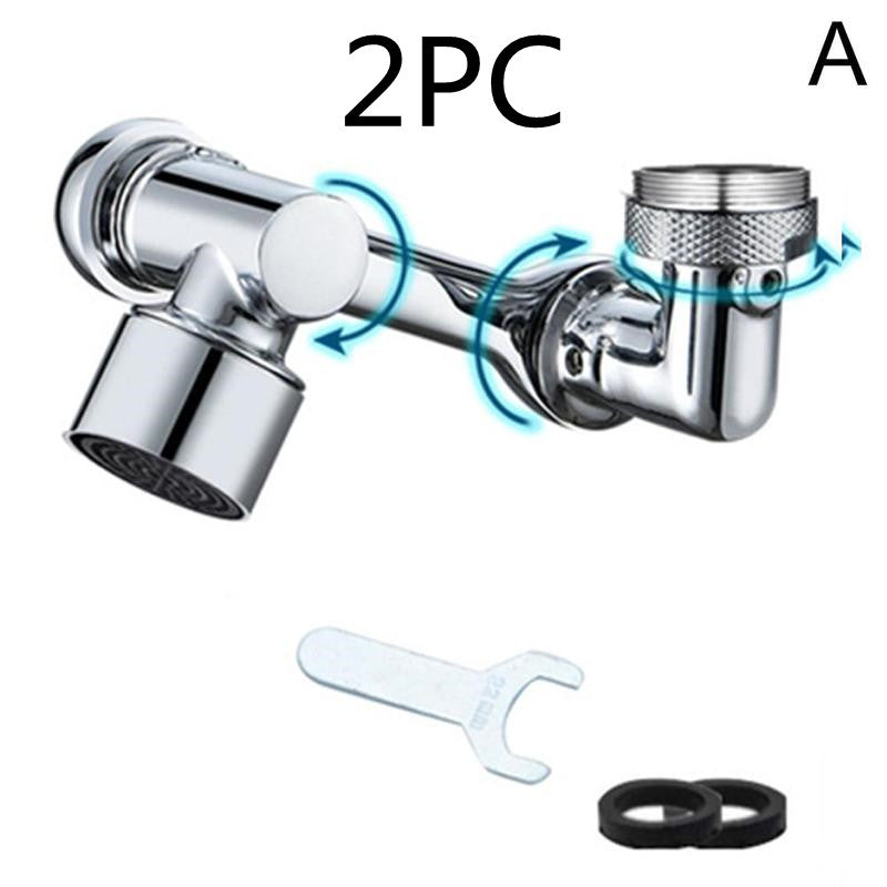 Home Multifunction Aerator Faucet Extender Universal Swivel Splash Resistant Faucet Shower