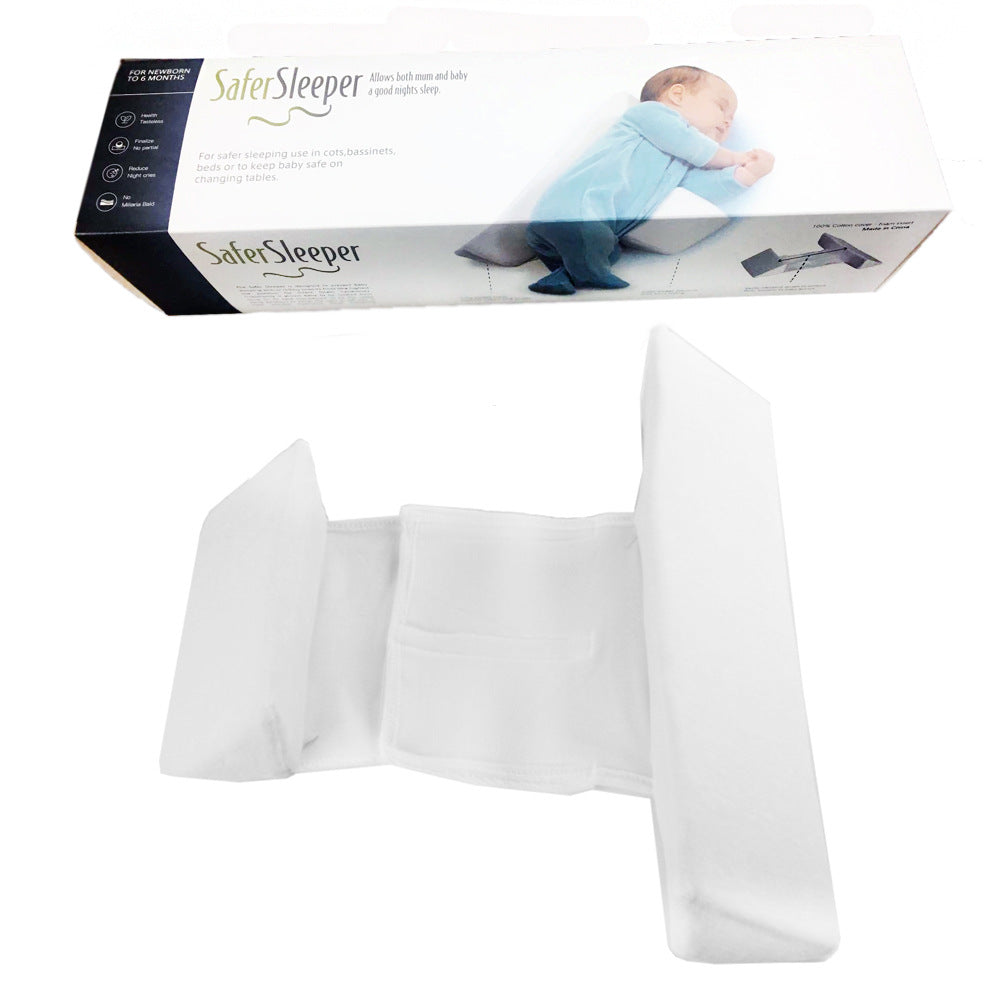 Infant Newborn Baby Shaping Styling Pillow Anti-Rollover Side Sleeping Pillow Triangle