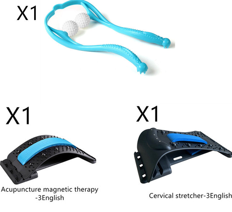 Memory Neck Cervical Chiropractic Traction Device Pillow for Pain Relief Stretcher Relaxer