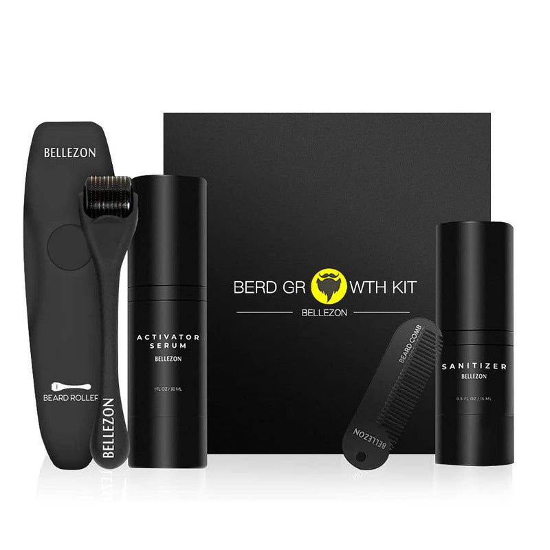 Men Beard Growth and Care Set