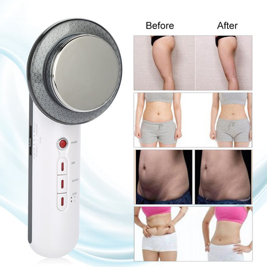 Massager Ultrasonic Wave Beauty Care Slimming Handheld Device Body Fat Remover