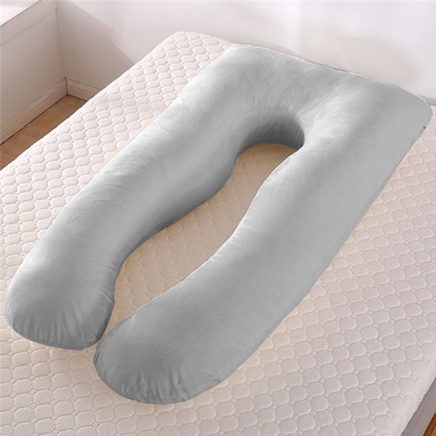 Women Support Pillow for Pregnancy U Shape Maternity Pillows Pregnancy Ice Silk