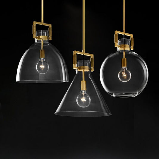 Home Luxury Nordic Glass Chandelier