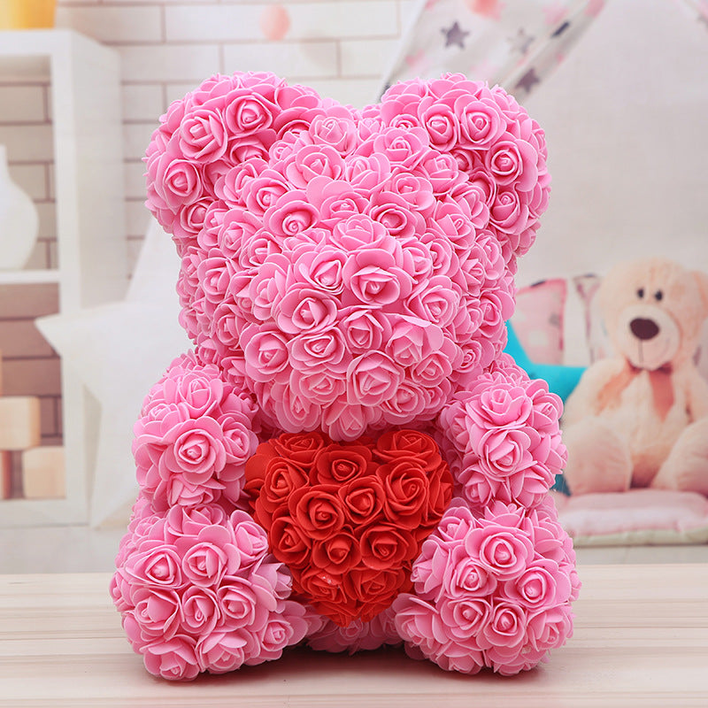 Valentine's Day Rose Bear Christmas All Season Holiday Gift