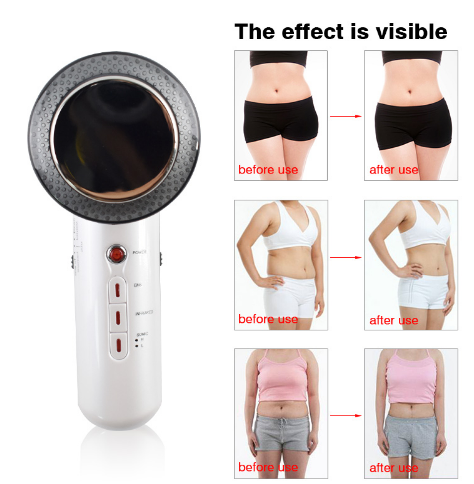 Massager Ultrasonic Wave Beauty Care Slimming Handheld Device Body Fat Remover