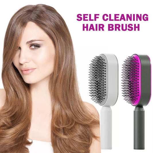 Women Hair Growth Self Cleaning Comb Hairbrush Men Scalp Massager Promote Blood Circulation Anti Hair Loss