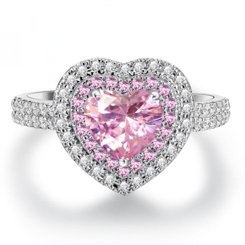 Women's Luxury Heart Ring