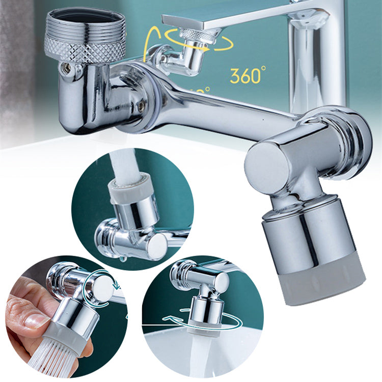 Home Multifunction Aerator Faucet Extender Universal Swivel Splash Resistant Faucet Shower