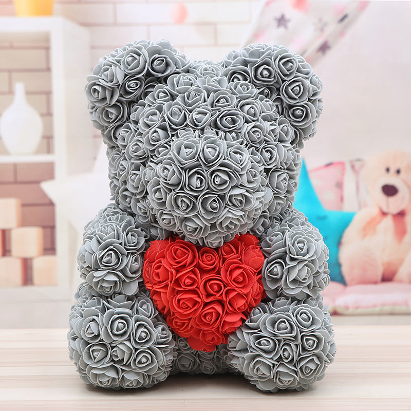 Valentine's Day Rose Bear Christmas All Season Holiday Gift