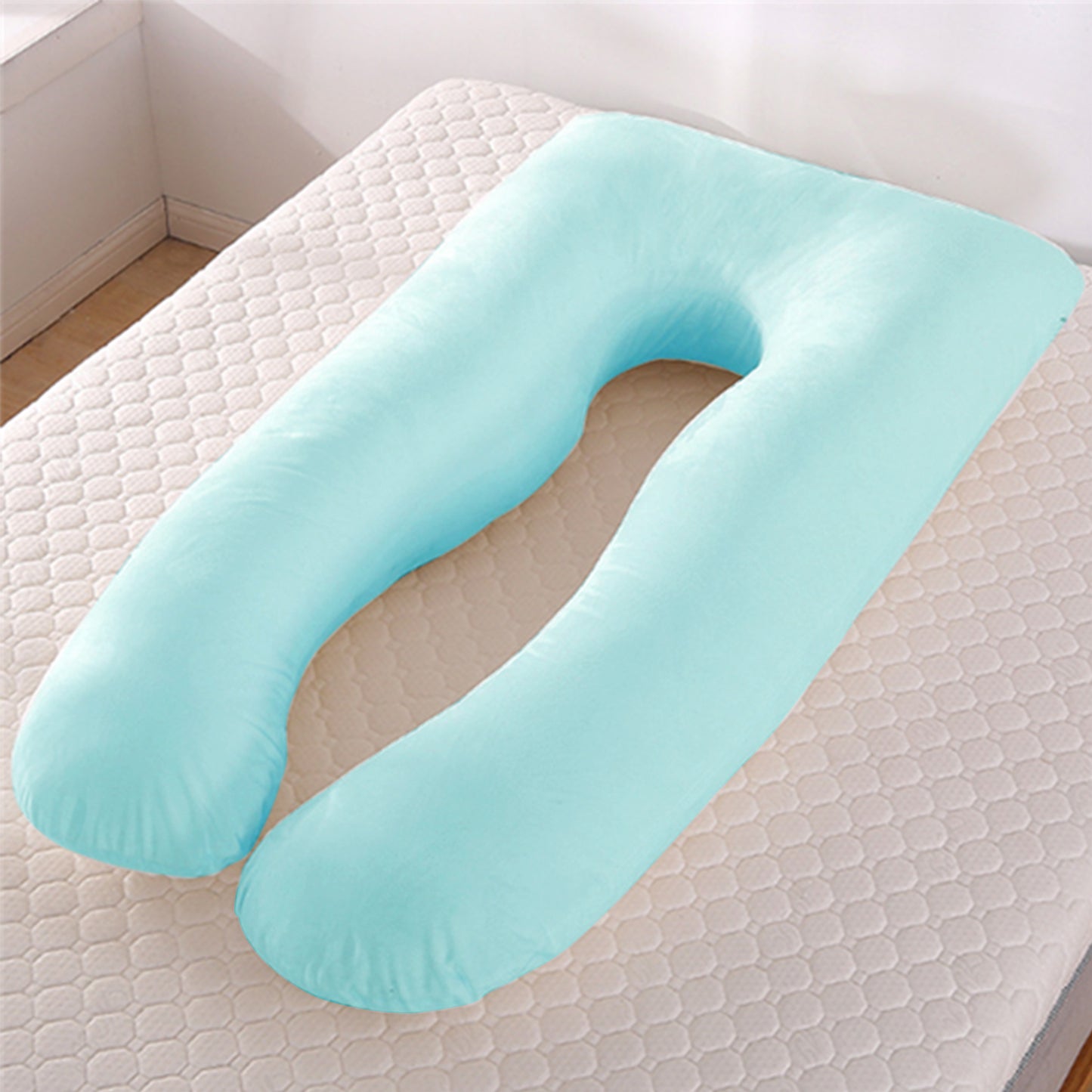 Women Support Pillow for Pregnancy U Shape Maternity Pillows Pregnancy Ice Silk