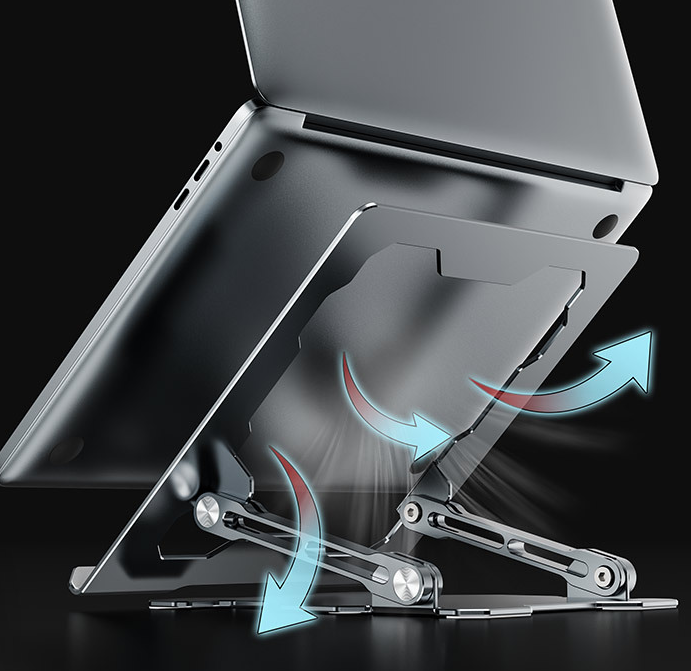 Portable Adjustable Aluminum Alloy Laptop Stand Holder