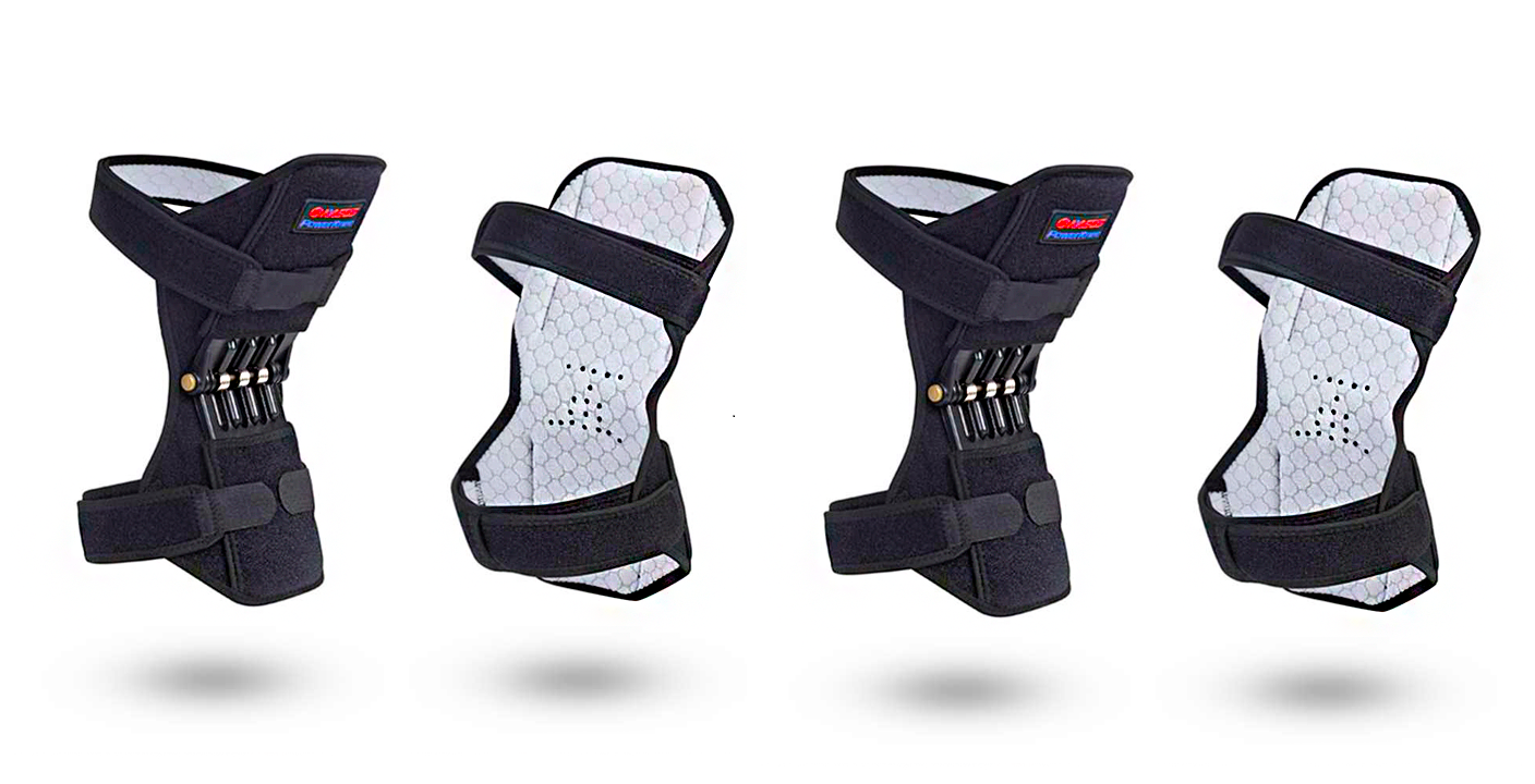 High Quality Knee Brace Spring Patella Booster Support for Squat Sports Knee Stabilizer