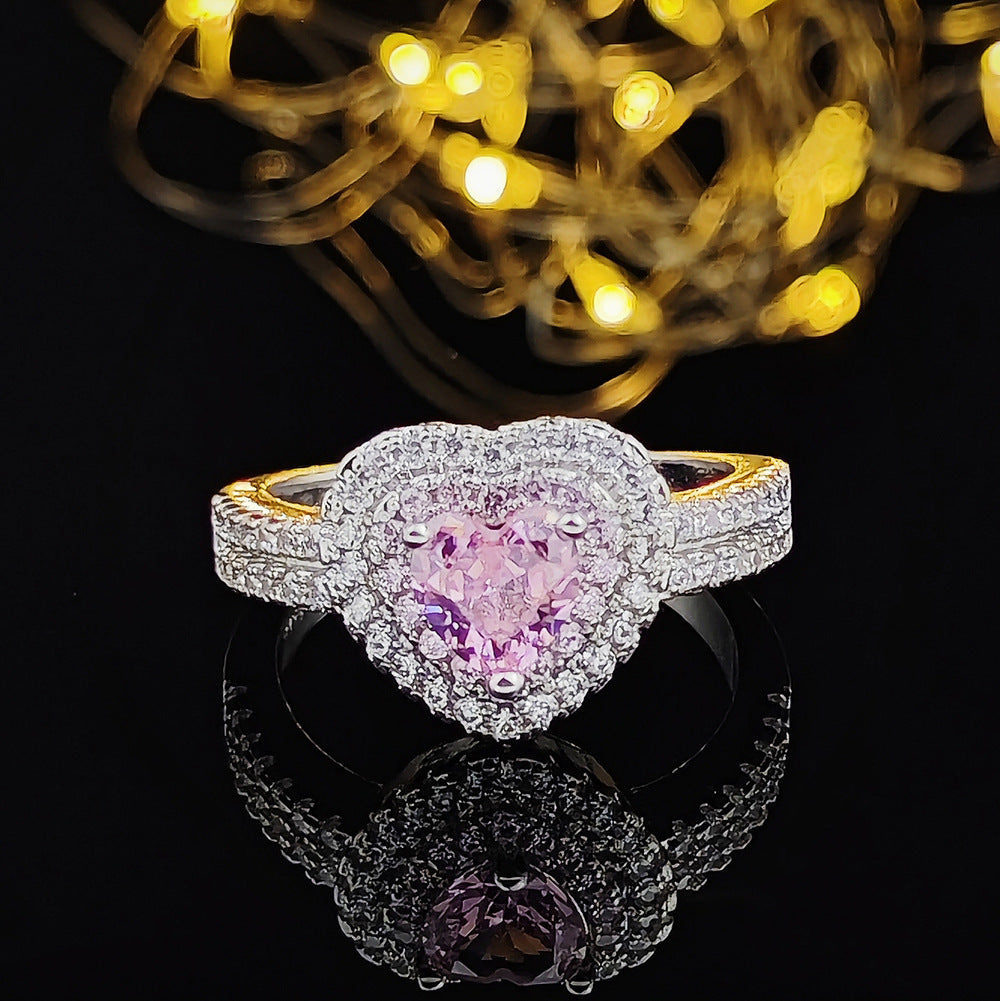 Women's Luxury Heart Ring