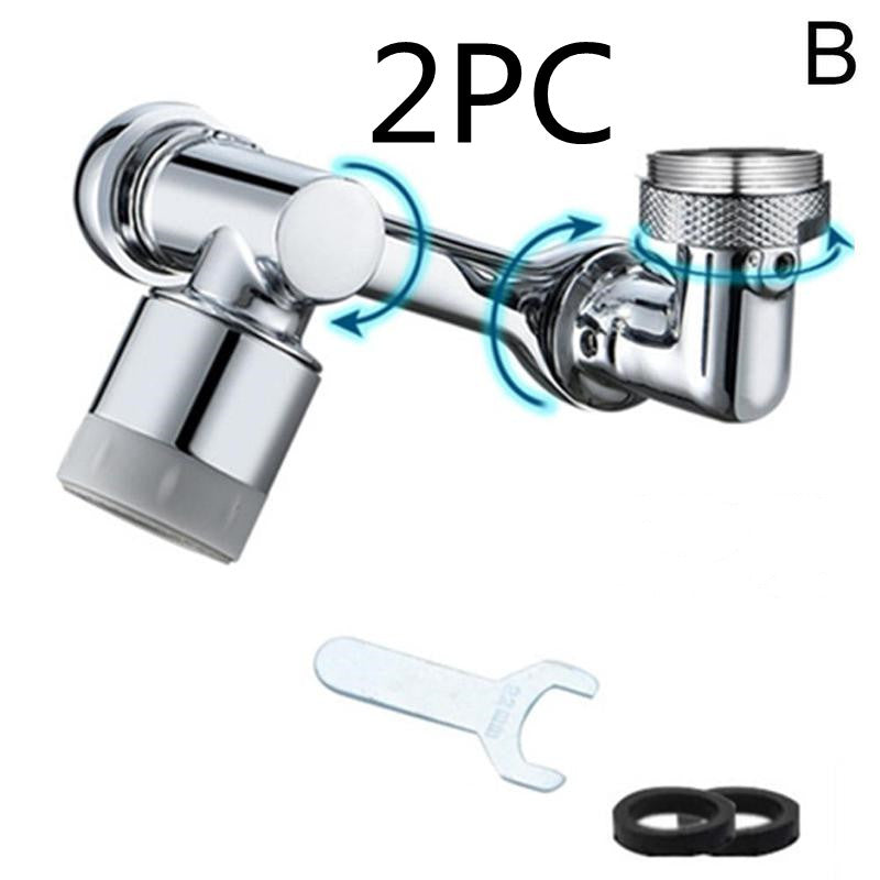 Home Multifunction Aerator Faucet Extender Universal Swivel Splash Resistant Faucet Shower