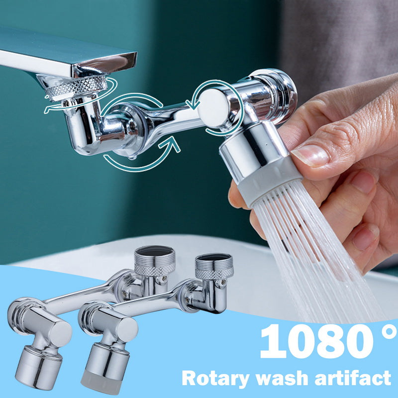 Home Multifunction Aerator Faucet Extender Universal Swivel Splash Resistant Faucet Shower