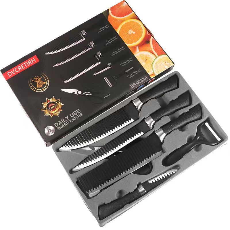 Home Stylish Stainless Steel Kitchen Knife Set