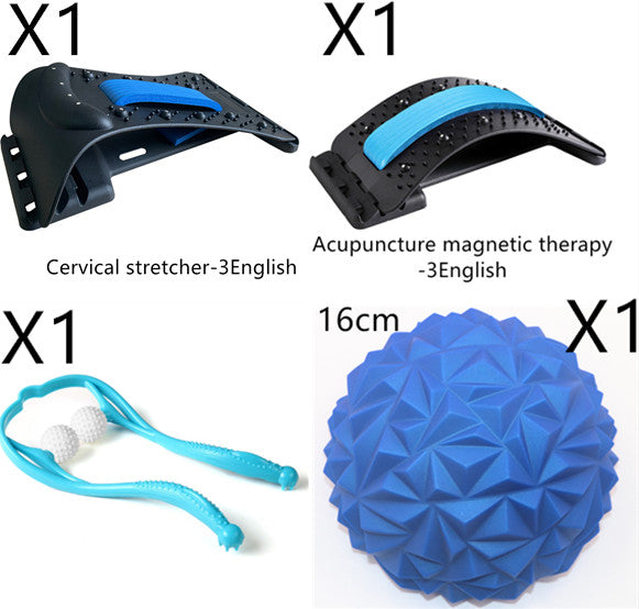 Memory Neck Cervical Chiropractic Traction Device Pillow for Pain Relief Stretcher Relaxer