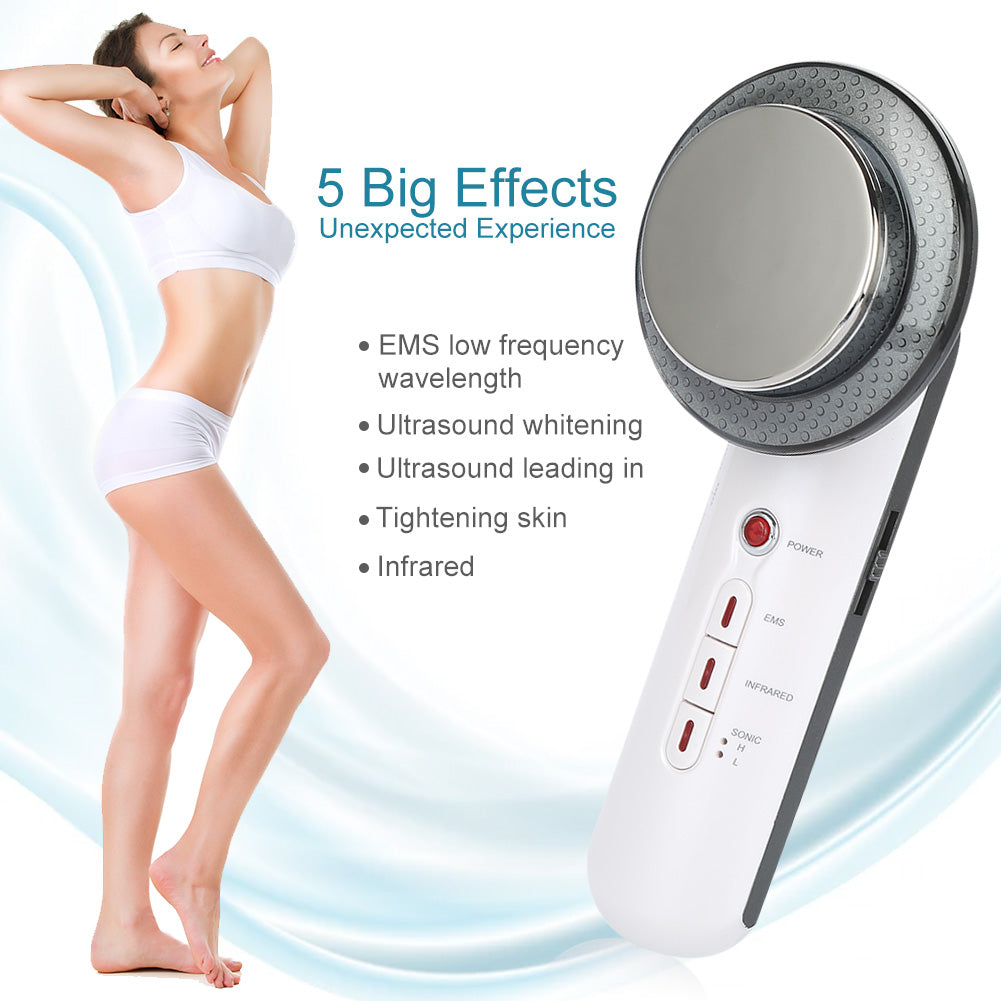 Massager Ultrasonic Wave Beauty Care Slimming Handheld Device Body Fat Remover