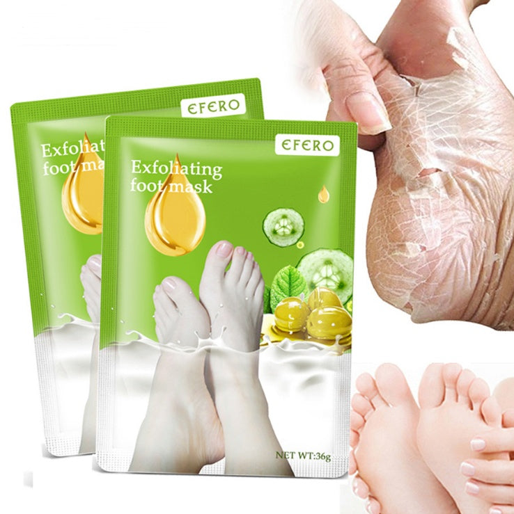 Mask Foot Exfoliating Mask Foot SPA Pedicure Socks Removes Dead Skin Whitening Heels Feet Peeling Anti Cracked Foot Skin Care