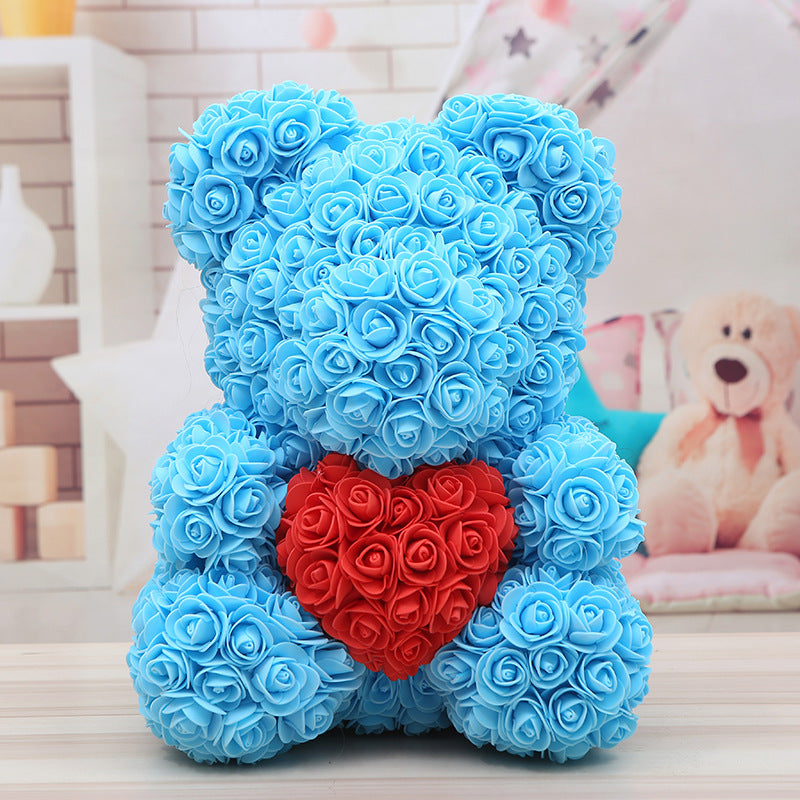 Valentine's Day Rose Bear Christmas All Season Holiday Gift