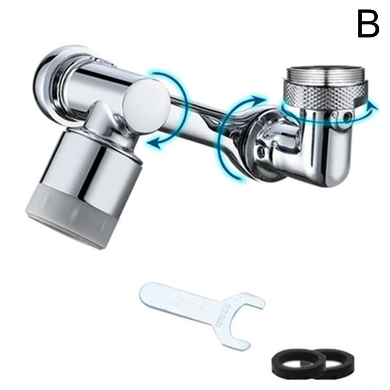 Home Multifunction Aerator Faucet Extender Universal Swivel Splash Resistant Faucet Shower