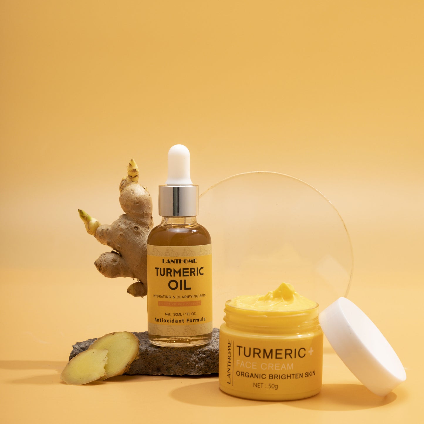 Skin Care Turmeric Essential Oil Set Moisturizes and Repairs Skin Brightens and Hydrates To Relieve Dull Skin