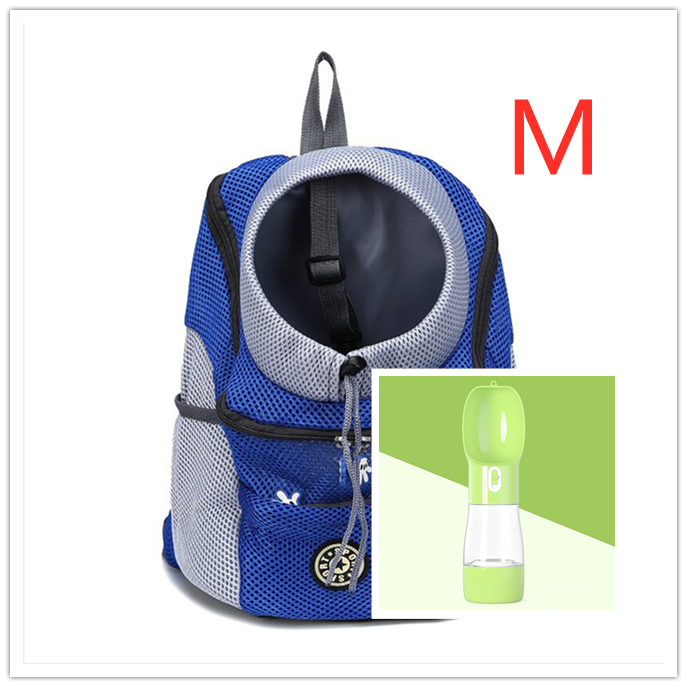 Pet Dog Carrier for Dogs Backpack Double Shoulder Travel Outdoor Carrier Bag Mesh