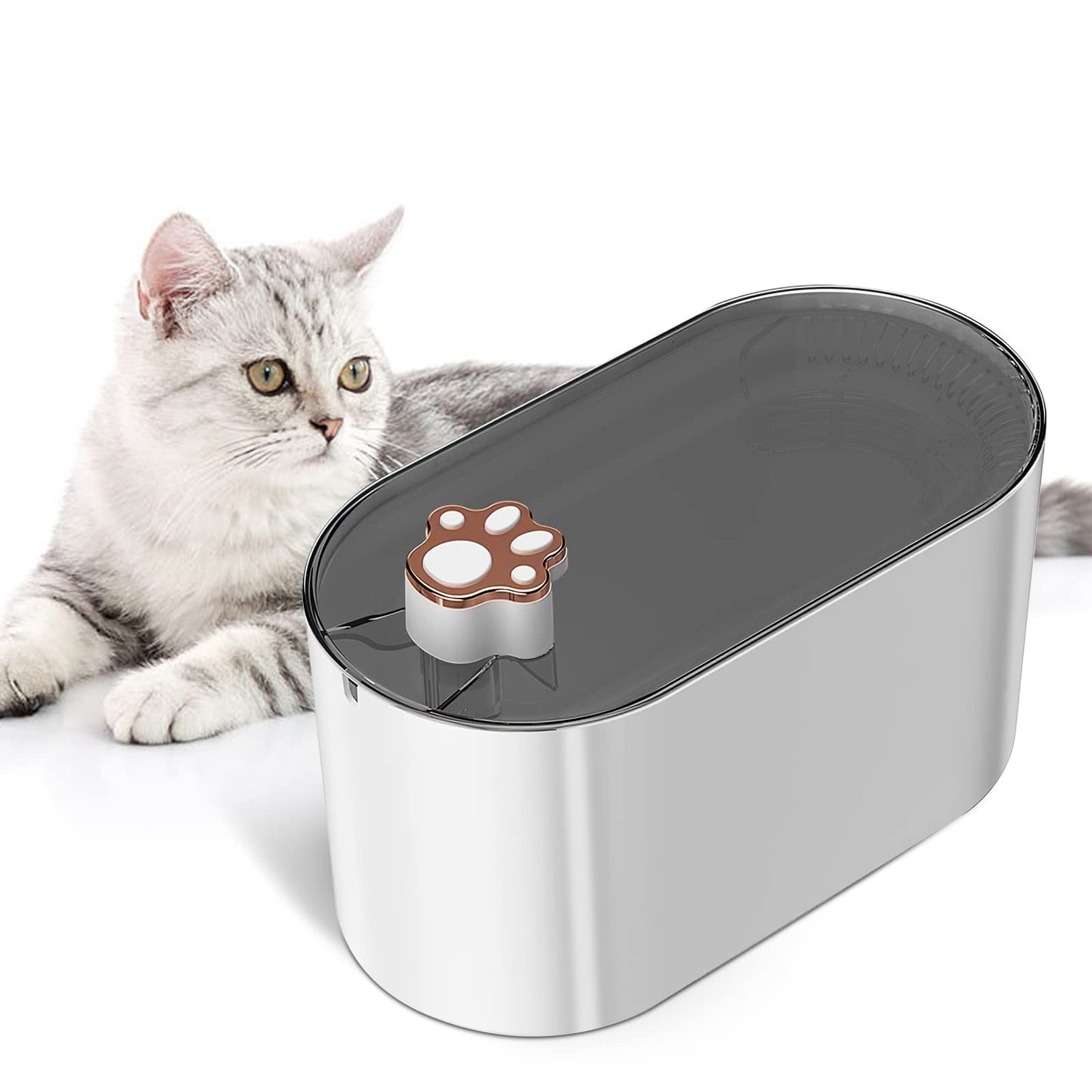 Pet 3L Cat Water Fountain Filter Automatic Drinker for Dogs Cats Pet Water Dispenser Ultra-Quiet Water Dispenser With LED Light Pet Products