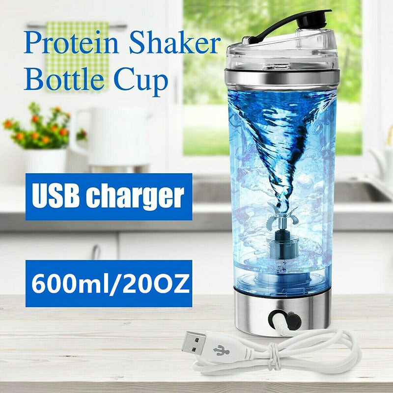 Electric Protein Shake Stirring USB Shake Bottle Milk Coffee Blender Kettle Sports and Fitness Charging Electric Shaker Cup