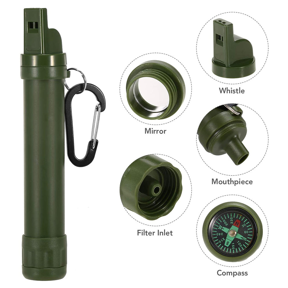 Camping Hiking Survival Water Filter