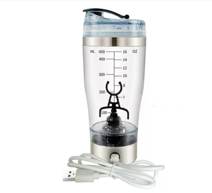 Electric Protein Shake Stirring USB Shake Bottle Milk Coffee Blender Kettle Sports and Fitness Charging Electric Shaker Cup