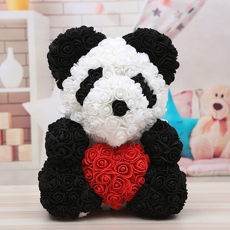 Valentine's Day Rose Bear Christmas All Season Holiday Gift