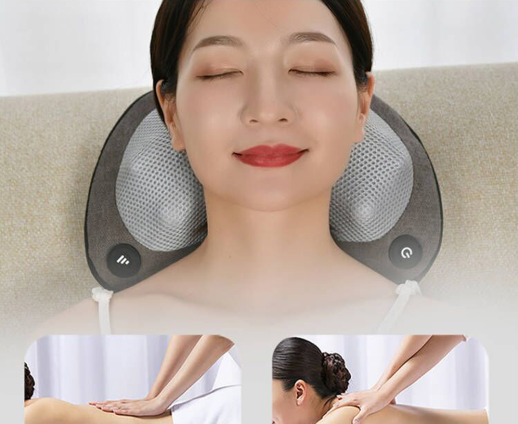 Heated Smart Compress Cervical Shoulder Massager