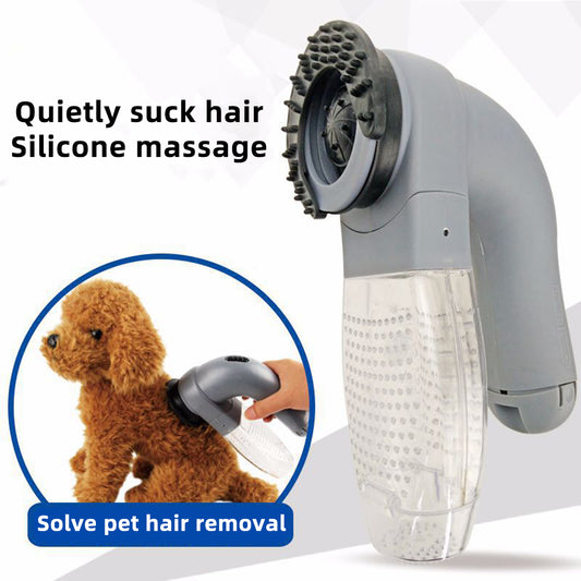 Pet Electric Hair Portable Pet Massage Cleaning Vacuum Cleaner