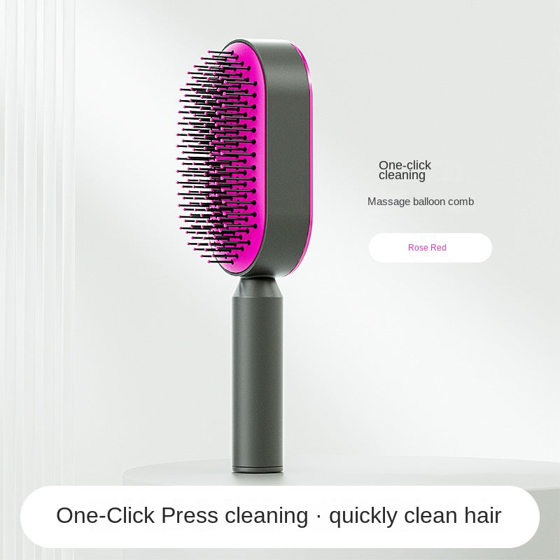 Women Hair Growth Self Cleaning Comb Hairbrush Men Scalp Massager Promote Blood Circulation Anti Hair Loss