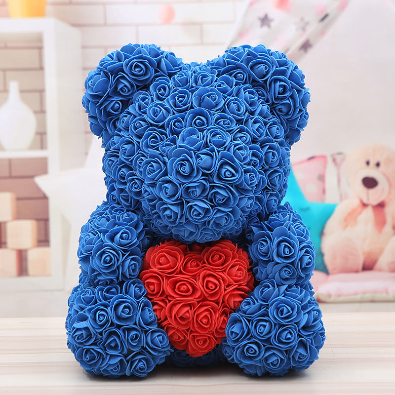 Valentine's Day Rose Bear Christmas All Season Holiday Gift