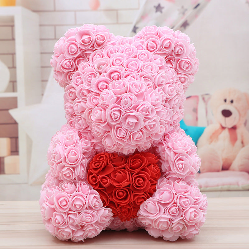 Valentine's Day Rose Bear Christmas All Season Holiday Gift