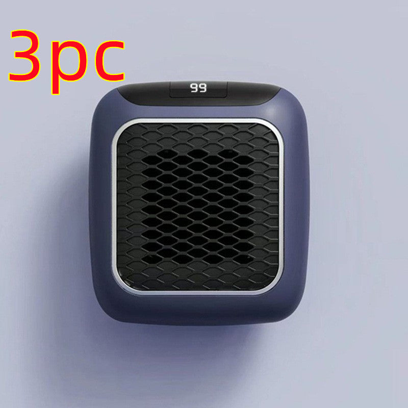 Home Office Dormitory Mini Fan Heater Remote Wall-Mounted Warm Heater