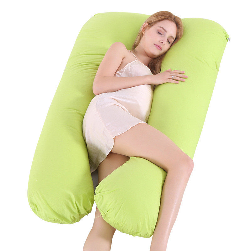 Women Support Pillow for Pregnancy U Shape Maternity Pillows Pregnancy Ice Silk