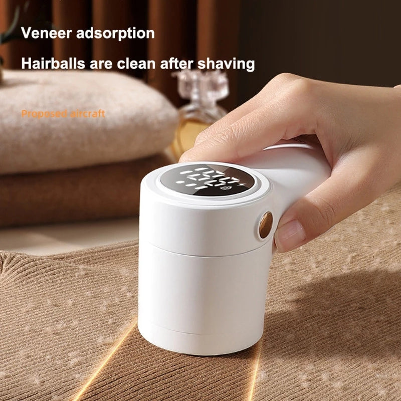 Home Smart LED Digital Display Lint Remover Trimmer Fabric USB Charging Portable Professional Fast Household