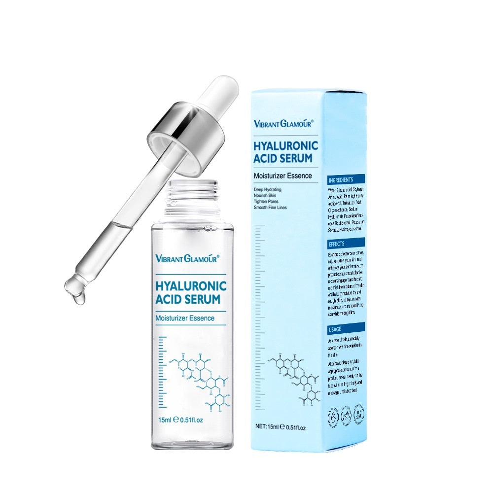 Skincare Hyaluronic Acid Face Serum Anti-Aging Pore Shrink Whitening Moisturizing Face Cream Dry Skin Care