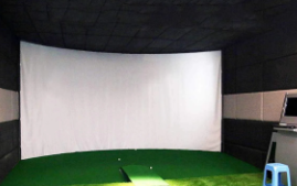 Golfing Simulator Impact Screen