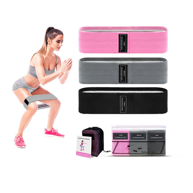 Fitness Fabric Resistance Bands