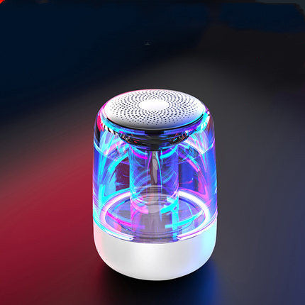 Speaker Wireless Bluetooth Fancy Glass Subwoofer Speaker