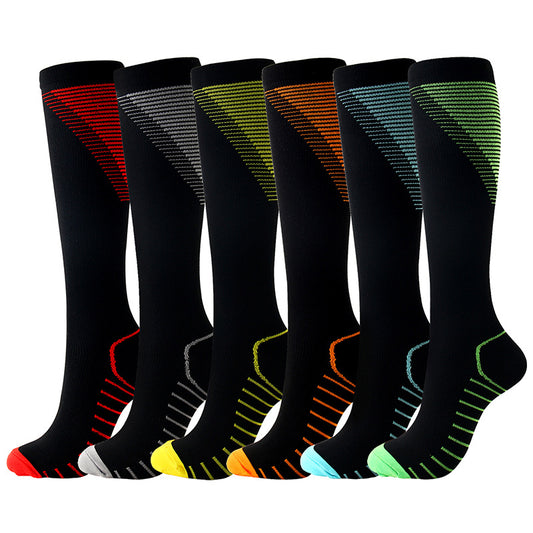 Compression V-shaped Socks Men's And Women's Elastic Socks Compression Socks