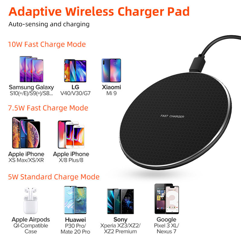 Mobile phone fast wireless charger