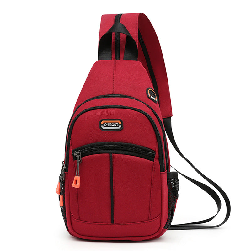 Women's Athletic Sport Bag Multifunctional Backpack Shoulder Bag with USB Design