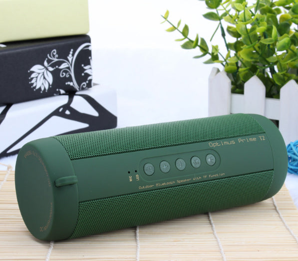 Speaker Outdoor Waterproof Bluetooth Wireless Heavy Subwoofer Outdoor Plug-in card bluetooth speaker